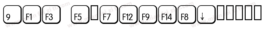 Mac english字体转换